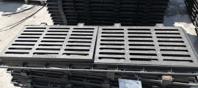 长丰镇球墨铸铁连体双篦展示